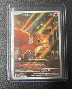 Vulpix 138/132 Illustration Rare Pokemon TCG Mega Evolution Card - Image 1