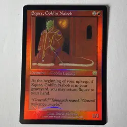 MTG Foil Squee, Goblin Nabob Mercadian Masques NM - Image 1