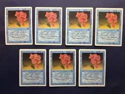 Mana Short - 1994 Magic the Gathering MTG Revised LOT of 7 - Free Shipping! - Image 1