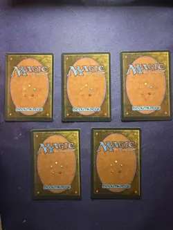 Snow-Covered Plains - Magic the Gathering MTG Ice Age LOT of 5 - Free Shipping! - Image 2