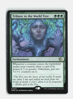 Tribute to the World Tree 211 March of the Machine MTG NM - Image 1