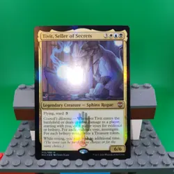 Tivit, Seller of Secrets *FOIL* MTG New Capenna Commander NM - Image 3