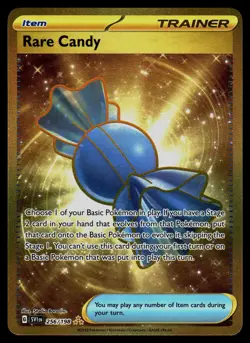 Rare Candy 256/198 Scarlet & Violet Hyper Rare Pokemon - Image 1