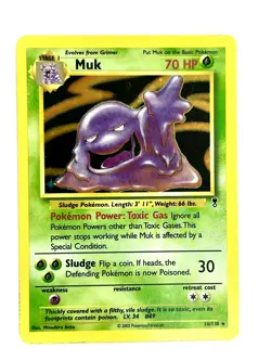 Muk 16/110 Holo Rare Legendary Collection Pokemon Lightly Played - Image 1