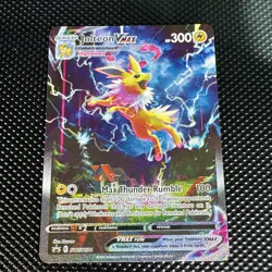 Pokemon TCG Jolteon VMAX SWSH184 Sword & Shield Promo Holo English 2021 - Image 1