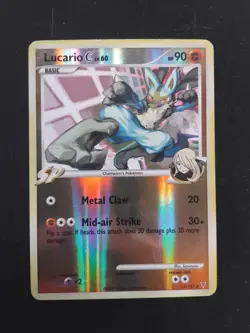 LP / MP Lucario C - 31/147 - Platinum: Supreme Victors - Reverse Holo Rare - Image 1