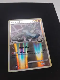 LP / MP Lucario C - 31/147 - Platinum: Supreme Victors - Reverse Holo Rare - Image 2