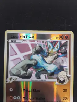 LP / MP Lucario C - 31/147 - Platinum: Supreme Victors - Reverse Holo Rare - Image 3