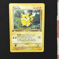 1999 Pokemon Pikachu 1st Edition Jungle 60/64 —- great condition - Image 1