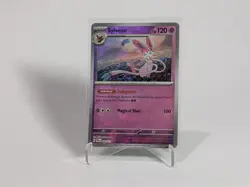 2025 Pokemon Prismatic Evolutions Sylveon 040/131 Pokeball - Image 1