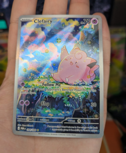 The Pokemon Company Clefairy IR 94 Holo English POR - Image 1