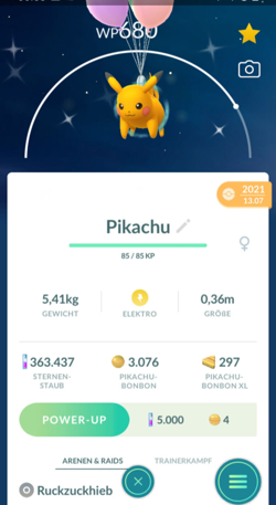 !!! Pokemon GO SHINY FIFTH BIRTHDAY BALLOONS PIKACHU Trade Schillernd Tausch !!! - Image 2