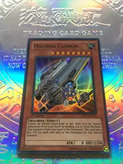 YuGiOh!: Machina Cannon (PRC1-EN011) Super Rare “1st Edition” -MINT- - Image 1