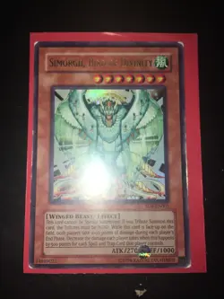 YuGiOh!: Simorgh, Bird of Divinity (SD8-EN001) Ultra Rare -MP- Unlimited Edition - Image 3