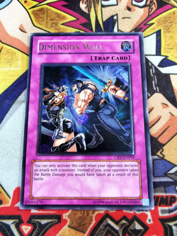 Dimension Wall crv-en059 Unltd Ed (VLP) Ultimate Rare Yu-Gi-Oh! - Image 1
