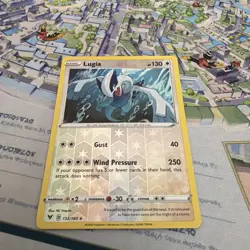 Pokemon Card - S&S: Vivid Voltage 132/185 - LUGIA (reverse holo) - NM/M - Image 3