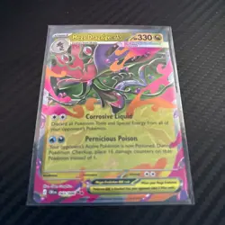 Pokemon Trade Card Chaos Rising - Mega Dragalge Ex 065/086 Full Art Mint - Image 2