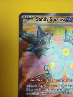 Pokemon TCG Sandy Shocks EX 228/182 Sv04: Paradox Rift Holo Card - Image 2