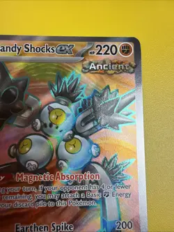 Pokemon TCG Sandy Shocks EX 228/182 Sv04: Paradox Rift Holo Card - Image 3
