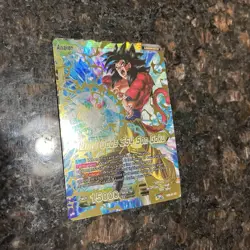 Long Odds SS4 Son Goku Leader SD5-01 Leader Foil Dragon Ball Super Card Game LP - Image 3
