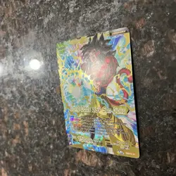 Long Odds SS4 Son Goku Leader SD5-01 Leader Foil Dragon Ball Super Card Game LP - Image 5