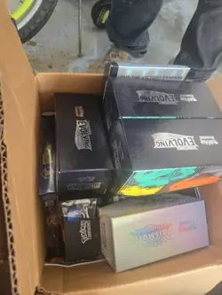 Pokemon card lot + sports cards box - Image 4