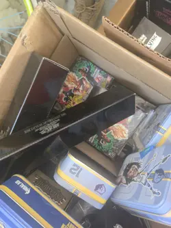 Pokemon card lot + sports cards box - Image 5