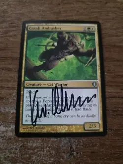 Qasali Ambusher Artist Proof SIGNED By Kev Walker Magic The Gathering - Image 1