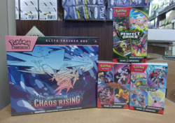 POKEMON CHAOS RISING ETB + PERFECT + DESTINED + JOURNEY BUNDLE BOX LOT - Image 1