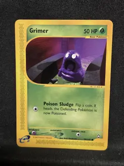 Vintage Pokemon TCG - Aquapolis - Grimer 079/147 Regular: NM - Image 1