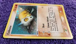 Cubone 60/112 FireRed & LeafGreen Reverse Holo Pokemon *NICE* - Image 2