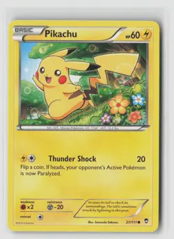 Pikachu #27/111 Xy - Furious Fists Common Pokemon TCG LP - Image 1