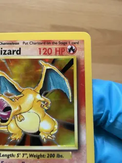 Pokemon TCG Charizard Base Set 4/102 Holo Rare Vintage 1999 Unlimited WOTC LP/MP - Image 3