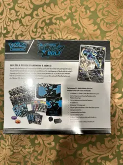 Pokemon Center Black Bolt Elite Trainer Box ETB Set New & Sealed - Image 2