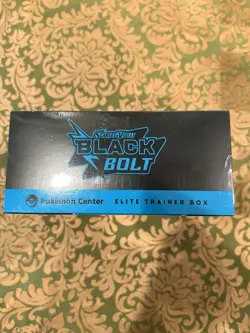 Pokemon Center Black Bolt Elite Trainer Box ETB Set New & Sealed - Image 3