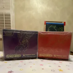 Koraidon AND Miraidon Pokemon Center Elite Trainer Box Scarlet Violet ETB SEALED - Image 1