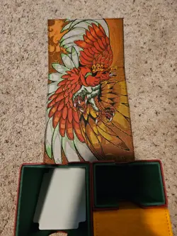Gemtech Decktech Pokemon Ho-oh deckbox non shiny opened in original box - Image 2