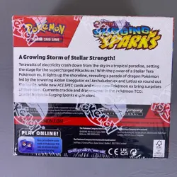 Pokemon TCG Scarlet & Violet Surging Sparks Booster Box 36 Packs Factory Sealed - Image 2