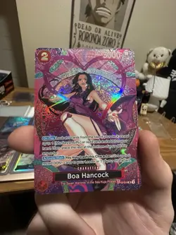 Bandai One Piece Boa Hancock SP OP15 OP12-014 EN - Image 3