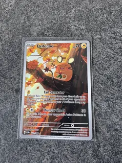 Pokemon Card Dedenne 093/088 Perfect Order Holo Illustration Rare M / NM - Image 1