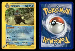 Feraligatr 47/165 Rare Expedition Base Set Pokemon Card - Image 1