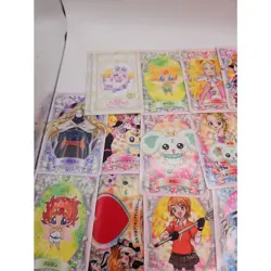 Vintage Precure pretty cure 2005 Card lot 1 sticker cards 26 plus badge holder - Image 2