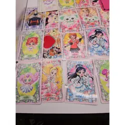 Vintage Precure pretty cure 2005 Card lot 1 sticker cards 26 plus badge holder - Image 4