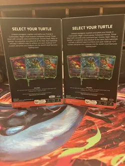 Magic: The Gathering Commander Teenage Mutant Ninja Turtles Deck Lot of 2 - Image 2