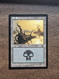 Swamp (POR) Chinese ZHS NM (Black Set Symbol Shading For Common Rarity) - Image 1