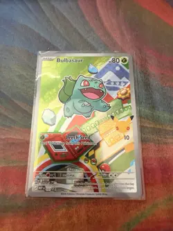 Pokemon First Partner Illustration Collection Series 1 Kanto Gen 1 Starters Set - Image 4