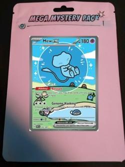 MYSTERY Paldean Fates Bubble Mew 231/091 Pokemon pack - Image 3