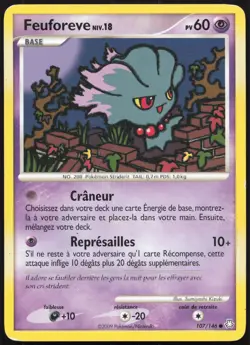Carte Pokemon Feuforeve 107/146 Eveil des Legendes Francais - Image 1