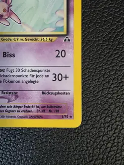Pokemon Psiana Espeon #1 1/75 Neo Entdeckung Discovery Holo Swirl Deutsch EXC - Image 4