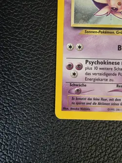 Pokemon Psiana Espeon #1 1/75 Neo Entdeckung Discovery Holo Swirl Deutsch EXC - Image 5